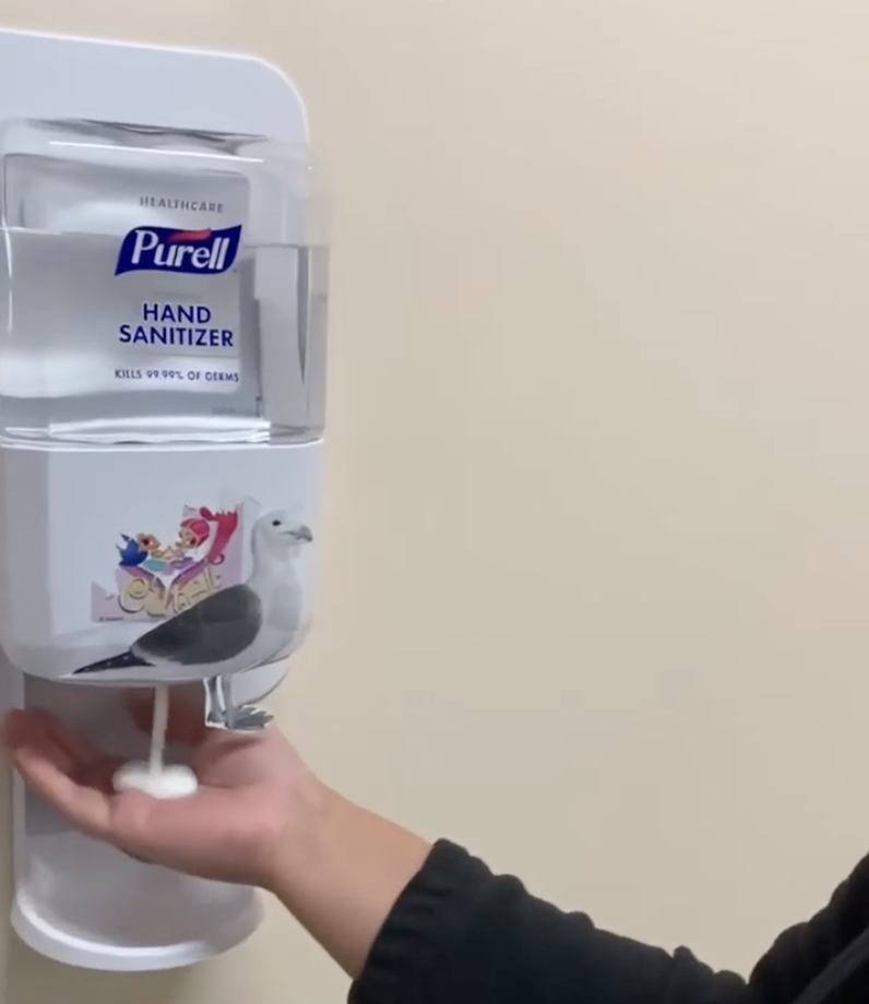 TRENDING NOW: Customized hand sanitizer dispenser for the win | iNFOnews.ca